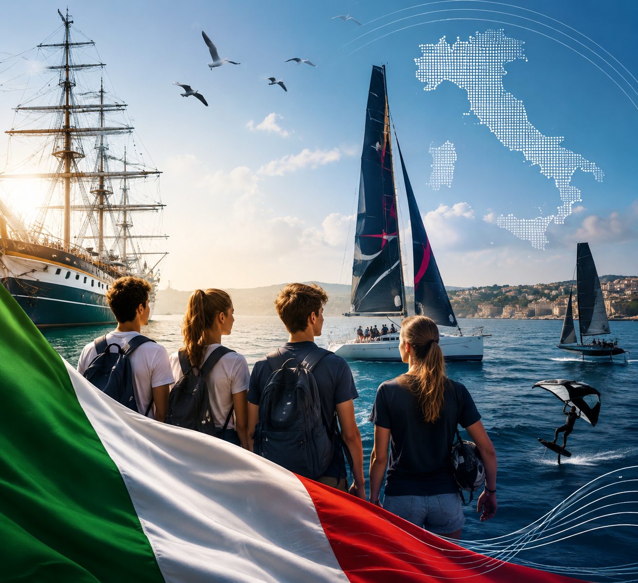 Sesta edizione del Marina Militare Nastro Rosa Tour a Genova: al centro i giovani, il mare e i territori