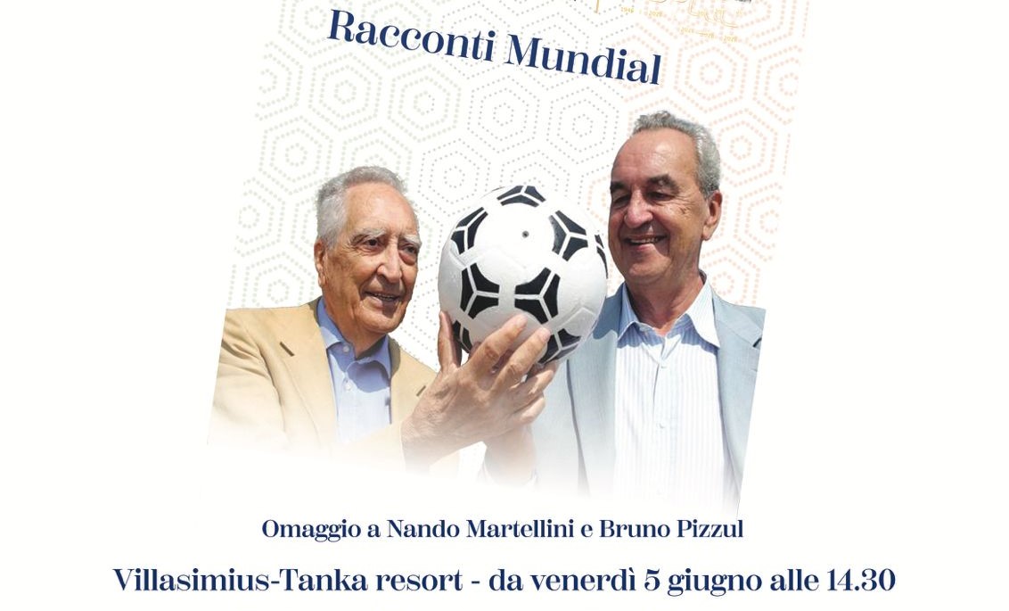 VILLASIMIUS, campioni e giornalisti per l’omaggio a Nando Martellini e Bruno Pizzul