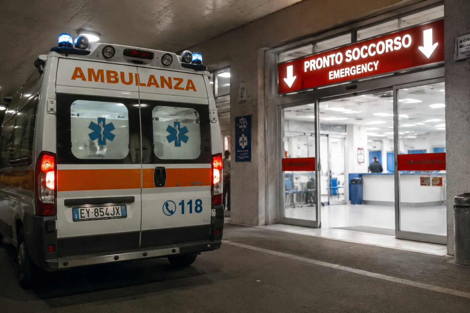 VILLASIMIUS, Incidente stradale nella notte, scooterista trasferita al Brotzu in codice rosso
