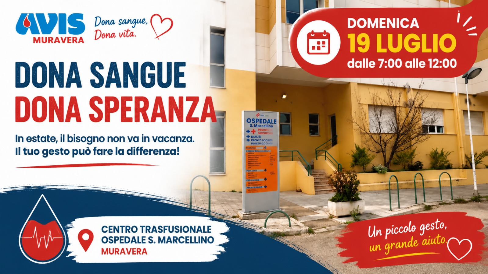 MURAVERA, Domenica straordinaria di donazioni sangue al centro trasfusionale dell’ospedale