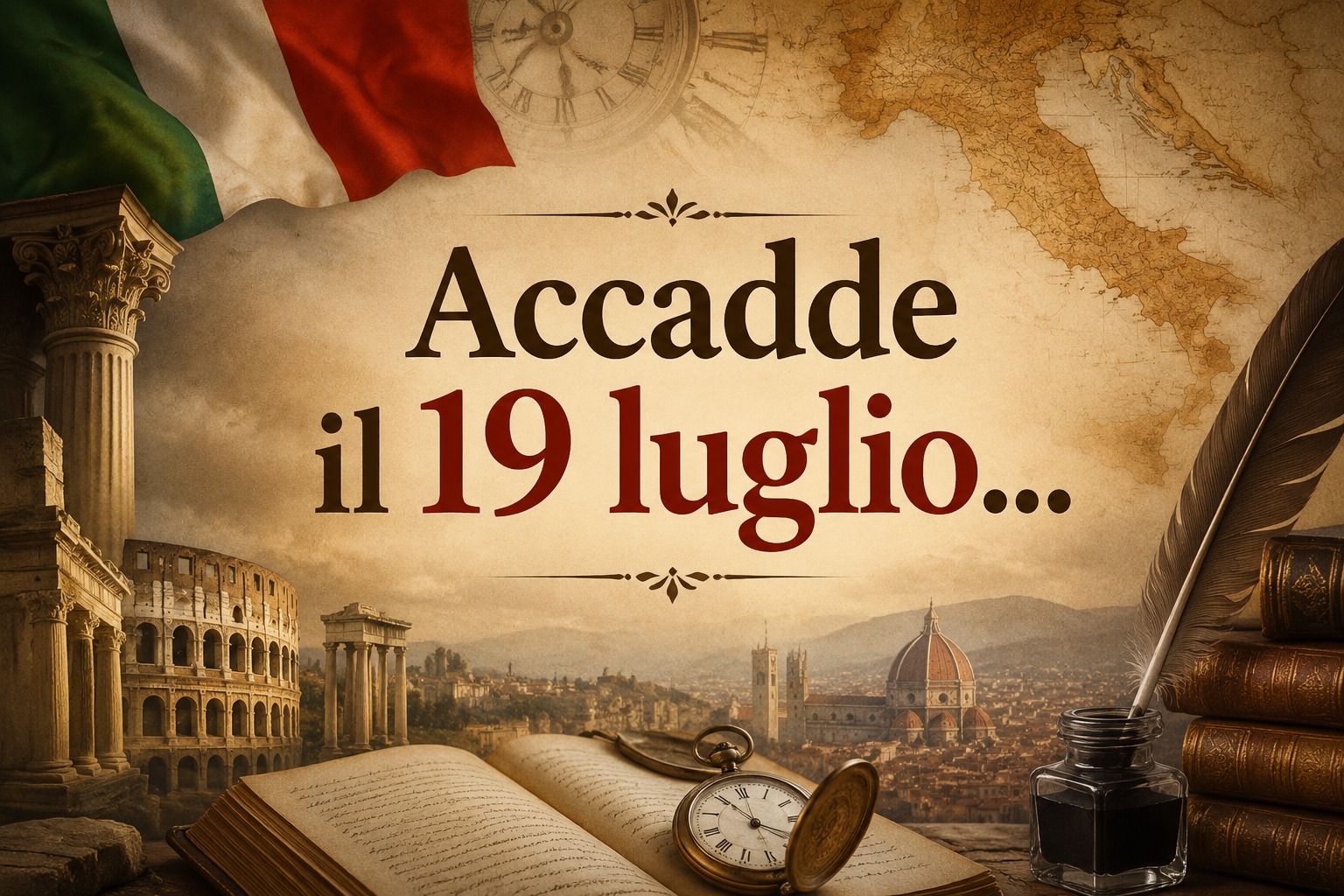 STORIA, Accadde il 19 luglio in Italia: dall’incendio di Roma del 64 d.C. alla strage di via d’Amelio