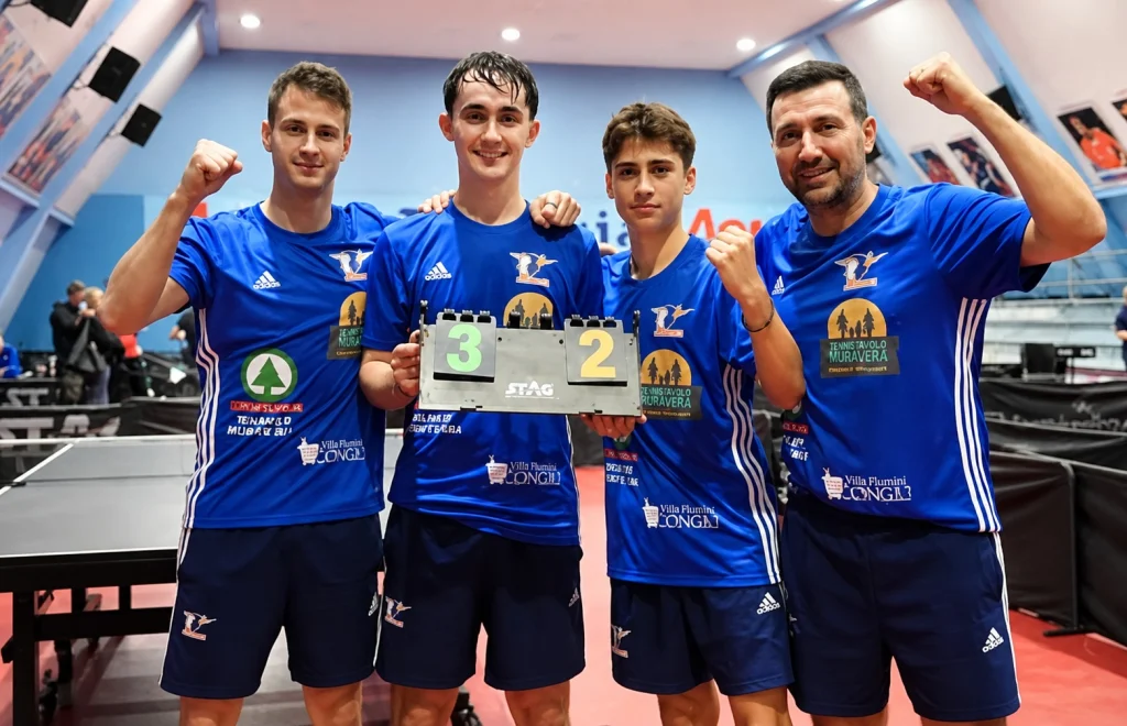 SPORT, Muravera Tennistavolo: Trevisan firma l’impresa, bene anche le squadre femminili